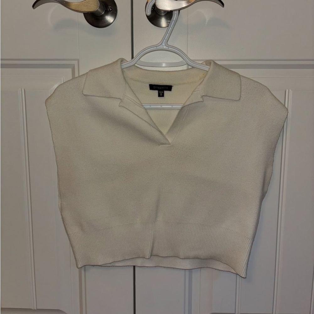Dynamite Polo Knit Top
